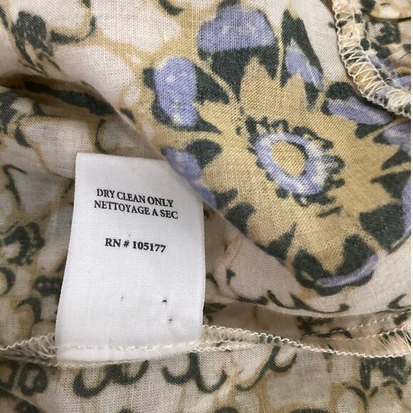 Ulla Johnson Trula Tie Shoulder Mini Dress Coverup In Citrus Size Medium - Picture 15 of 15